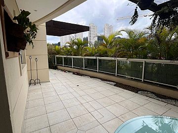 Resort Tambor� Garden - Mobiliado, 2 su�tes, 2 vagas. 133 m2