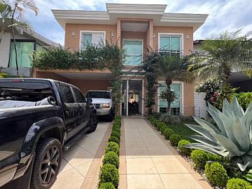 Alphaville Residencial 3 - Moderna e clean, 344 m2, 4 su�tes