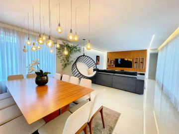 Alphaville Burle Marx - Mobiliada, 4 sutes, frente p/mata