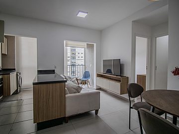 Mobiliado Edif �pice Alphaville - 2 dorms, 1 vaga, 53 m2