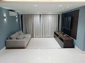 Saint Paul Alphaville - Mobiliado, 177 m2, 3 dorms, 2 vagas